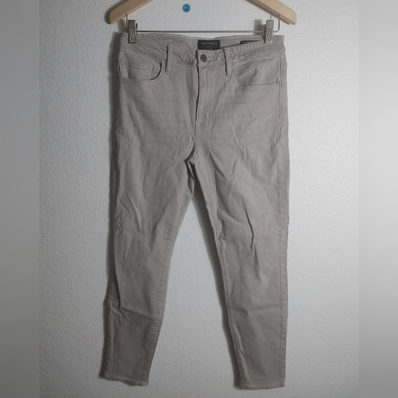 NWOT Sanctuary Social Ankle Skinny Jean Gray 32 - Picture 1 of 6